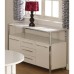 Charisma Sideboard in White Gloss and Chrome