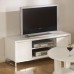 Charisma 2 Door 1 Shelf Flat Screen TV Unit in White Gloss and Chrome