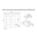 Charles 1 Door 6 Drawer Chest in Oak