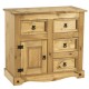 Corona 1 Door 4 Drawer Sideboard