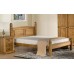 Corona Mexican 4ft6in Double Bed in Solid Pine - Low Foot End