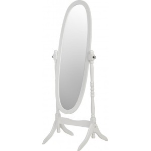 White Cheval Free Standing Mirror