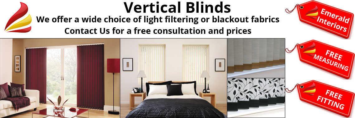 Vertical Blinds from Emerald Interiors
